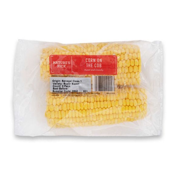 Fresh Corn On The Cob 400g Nature's Pick